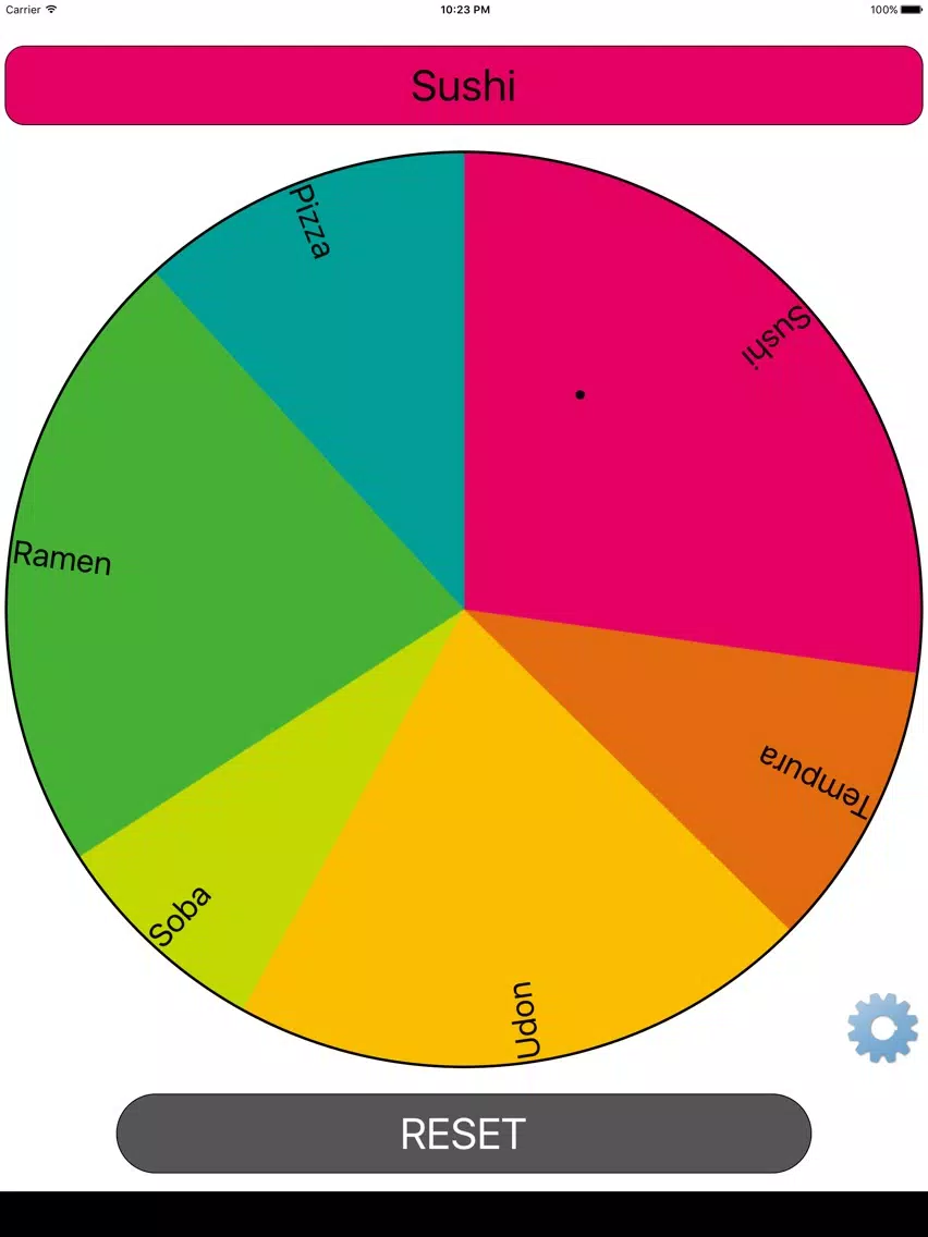 ภาพหน้าจอของ DartsRoulette iPad 
