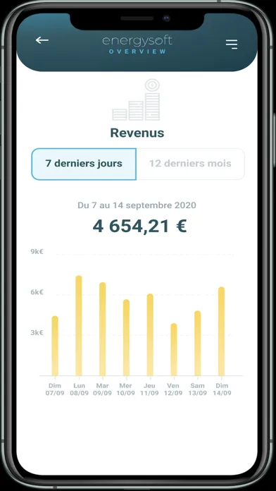 Energysoft Overview سکرین شاٹس