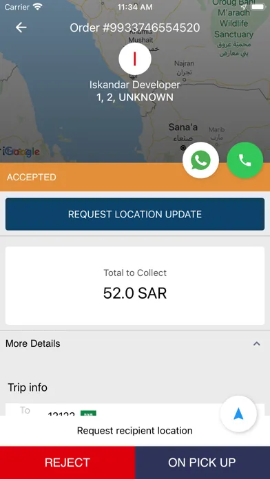 Tangkapan layar HCL Driver