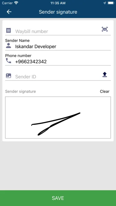 Tangkapan layar HCL Driver