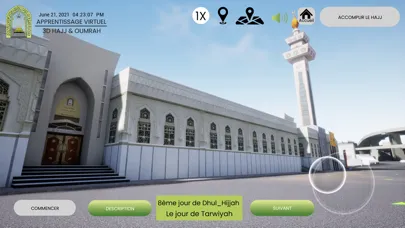 Capturas de tela do VHAJJ-français