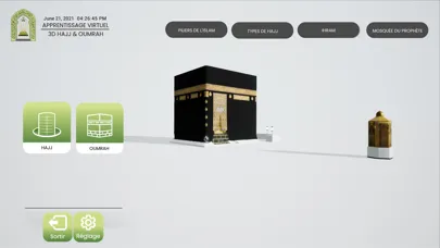 Capturas de tela do VHAJJ-français
