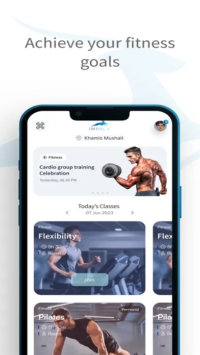 Impala Fitness Screenshots