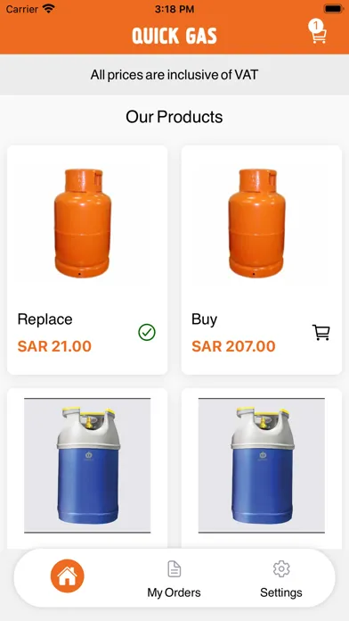 Captures d'écran de كويك غاز