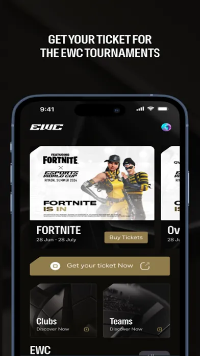 Capturas de pantalla de Esports World Cup