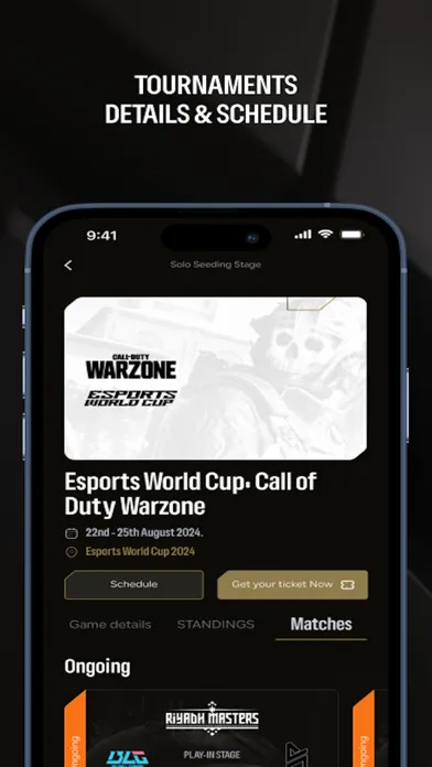 Capturas de pantalla de Esports World Cup