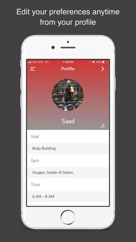 SpoTr - Gym Partner Finder 스크린샷