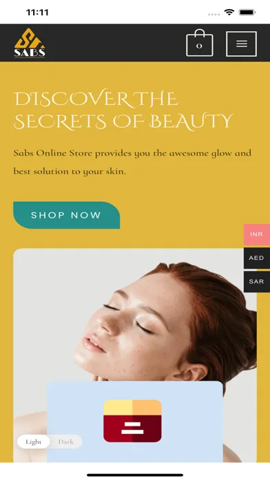 Sabs Online Store 스크린샷