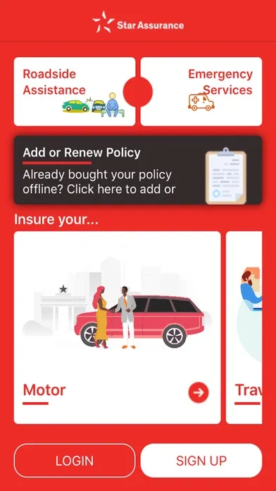 ภาพหน้าจอของ Star Assurance App