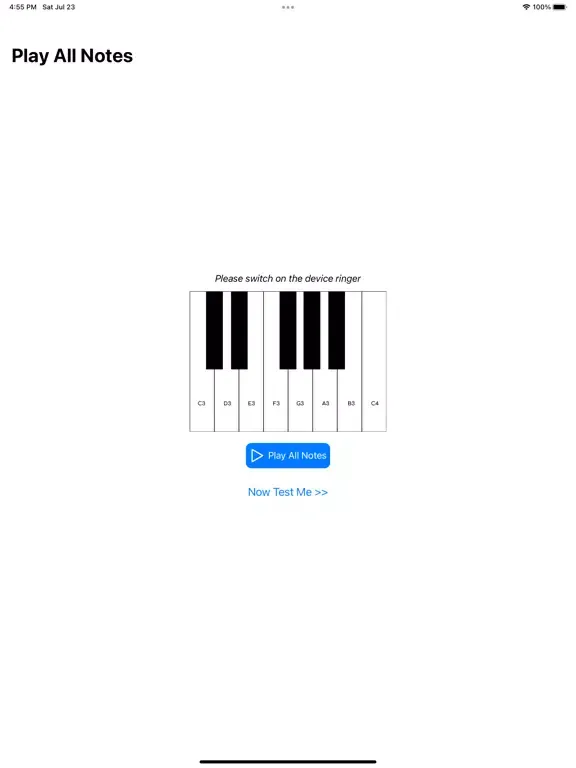 Sachi Musical Notes Trainer iPad  Screenshots