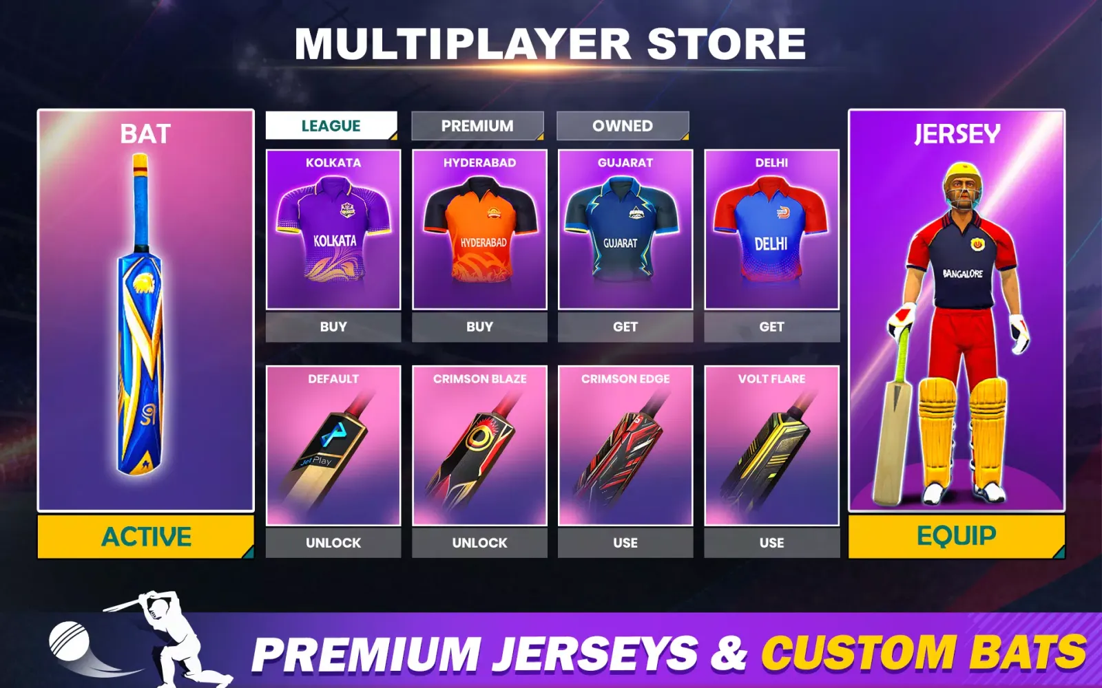 ภาพหน้าจอของ Cricket Game : Sachin Saga Pro