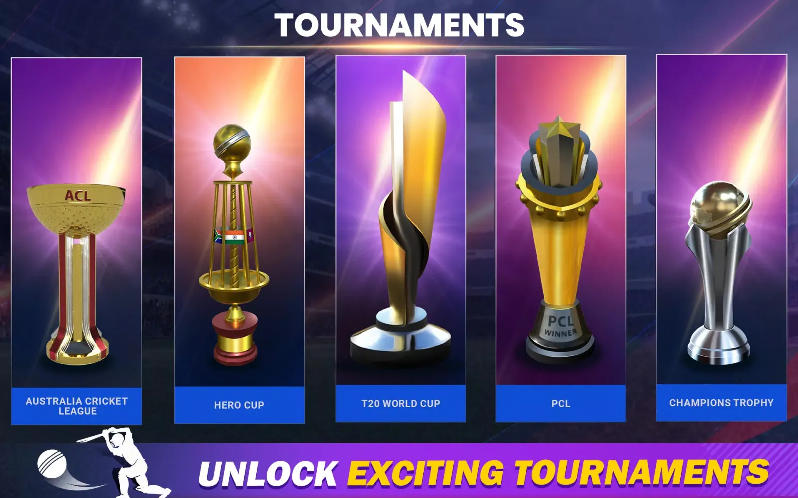 ภาพหน้าจอของ Cricket Game : Sachin Saga Pro