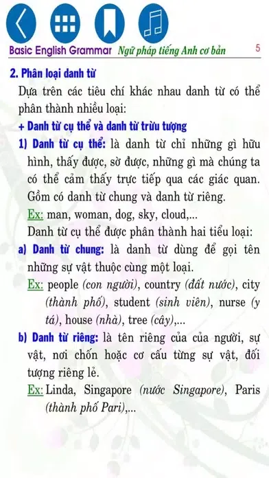 Capturas de pantalla de Ngữ pháp tiếng Anh CB
