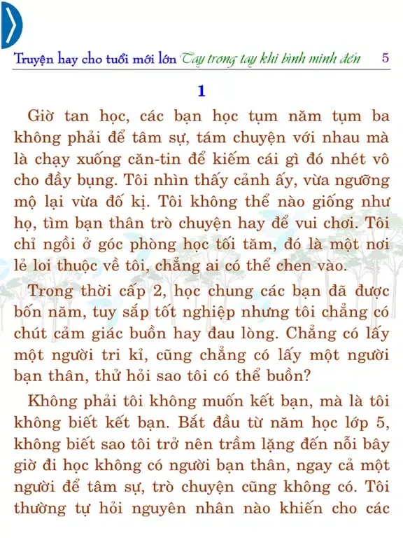 Capturas de tela do Tay trong tay khi bình minh iPad 