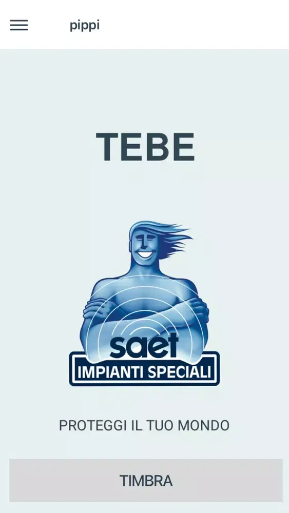 Tangkapan skrin TEBE SAET