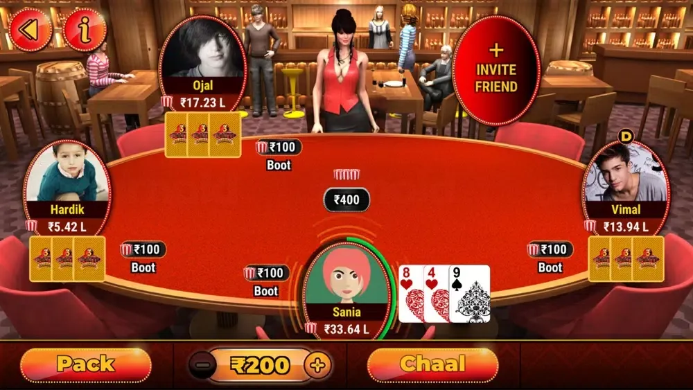 Teen Patti Game - 3 Patti SAGA应用截图