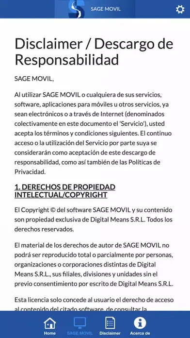 Скриншоты SAGE MOVIL