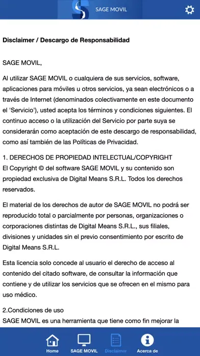Скриншоты SAGE MOVIL