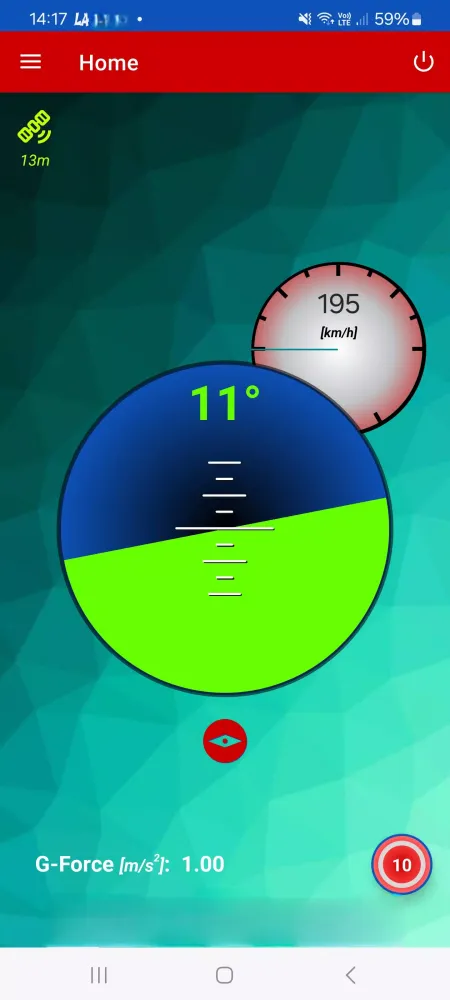 Lean Angle Screenshots