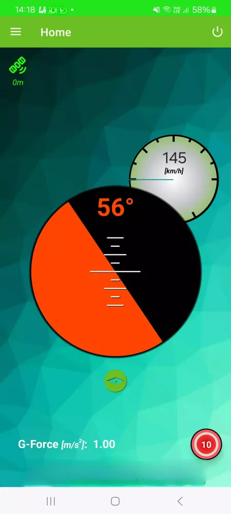 Lean Angle Screenshots