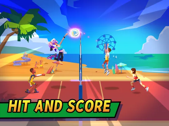 Tangkapan skrin Volleyball Duel iPad 