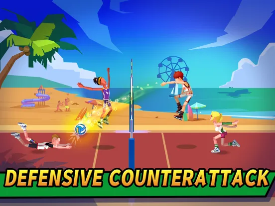 Tangkapan skrin Volleyball Duel iPad 