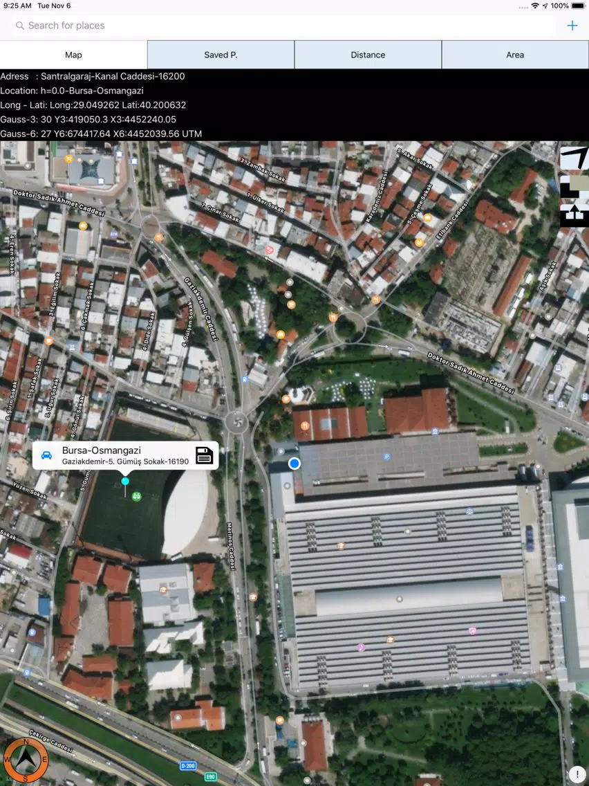 Captures d'écran de GPS GEO iPad 