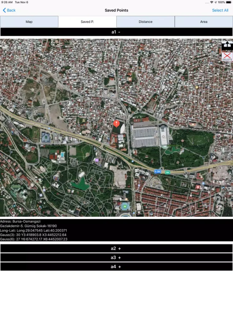 GPS GEO iPad 应用截图