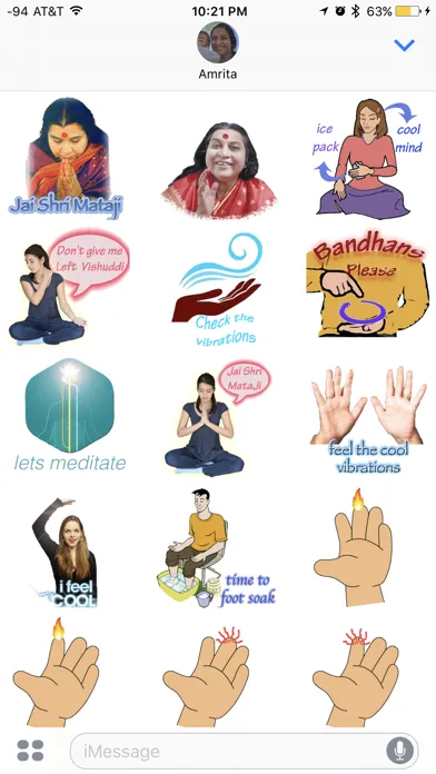 Capturas de pantalla de SahajStickers