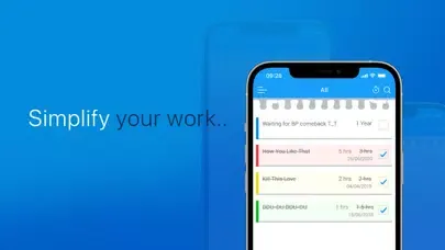 Simple Task - Speed up work! سکرین شاٹس