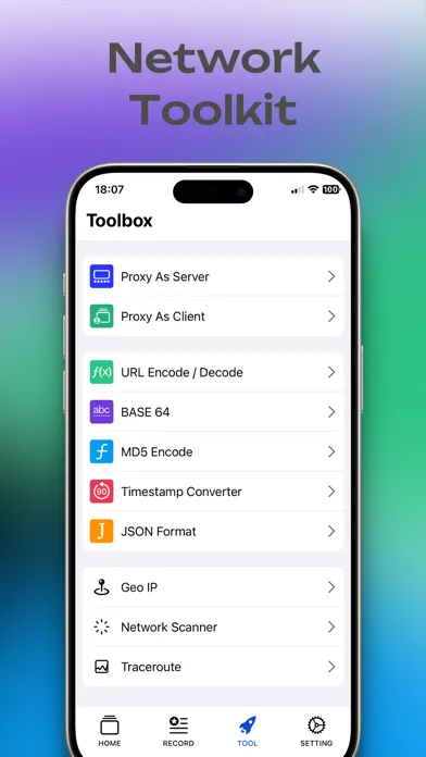 Network Sniffer Screenshots