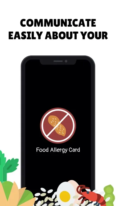 Food Allergy Card スクリーンショット