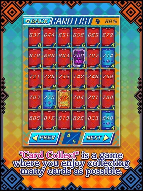 CARD COLLECT iPad  स्क्रीनशॉट