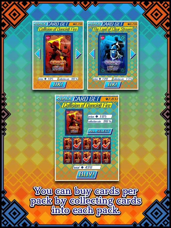 CARD COLLECT iPad  स्क्रीनशॉट