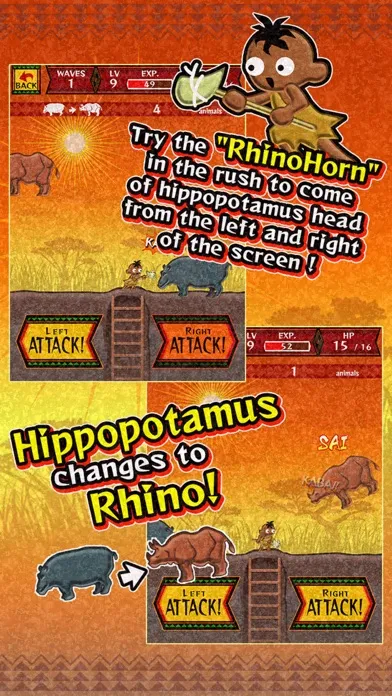 Hippopotamus & Rhino Ekran Görüntüleri
