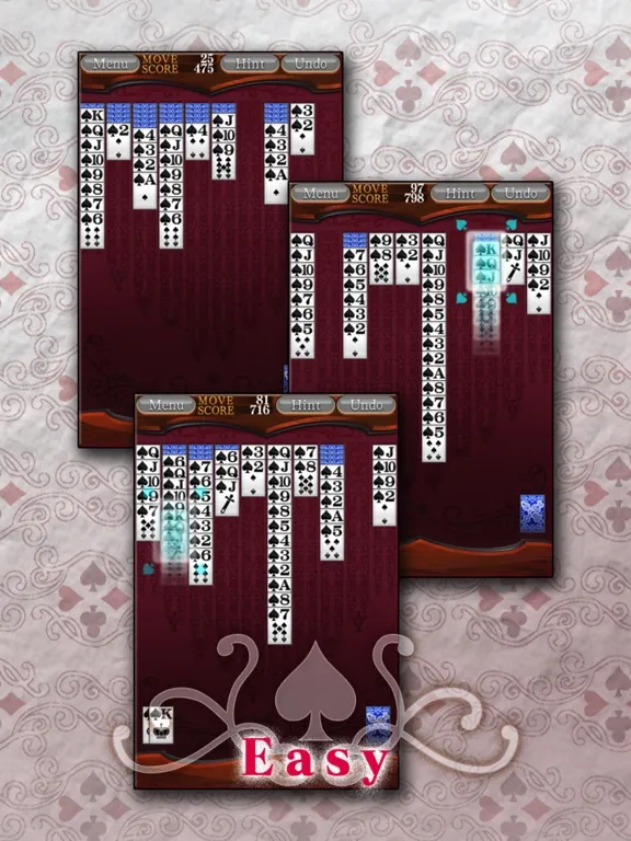 Spider Solitaire -trump game- iPad  স্ক্রিনশট