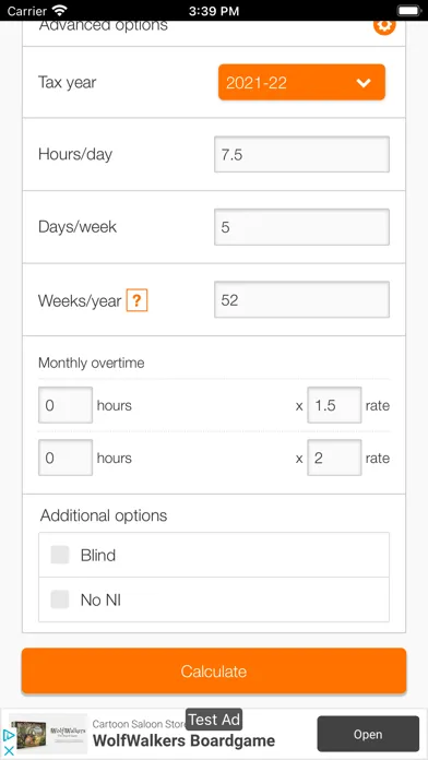 SalaryBot Salary Calculator Screenshots