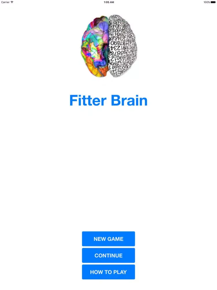 Captures d'écran de Fitter Brain - Brain Fitness App iPad 