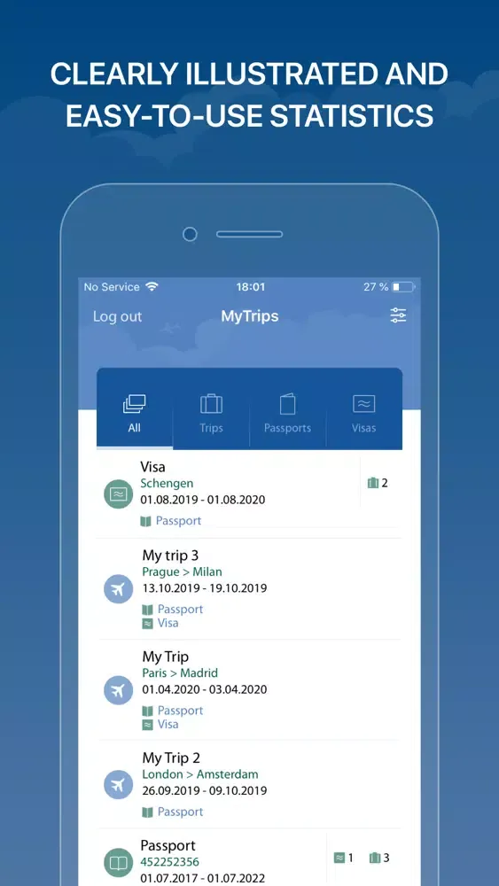 ภาพหน้าจอของ Tripsody - Your trip history