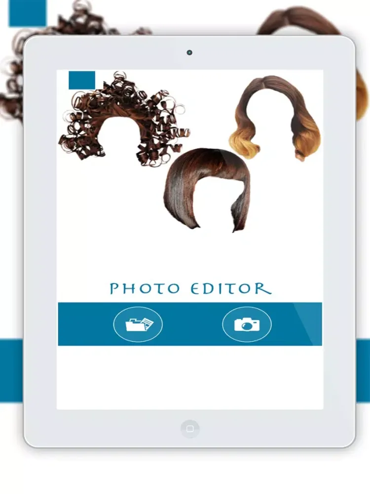 Salon Chevelure Photo Montage - Hair Style Suit for Woman iPad  سکرین شاٹس