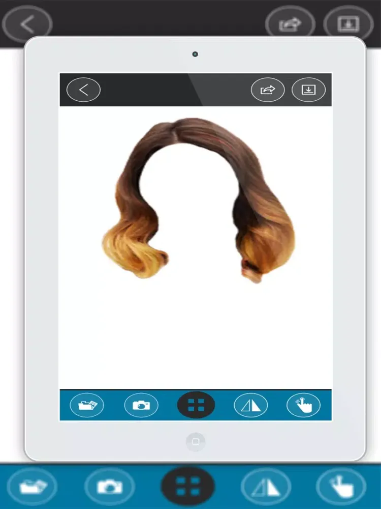 Salon Chevelure Photo Montage - Hair Style Suit for Woman iPad  سکرین شاٹس