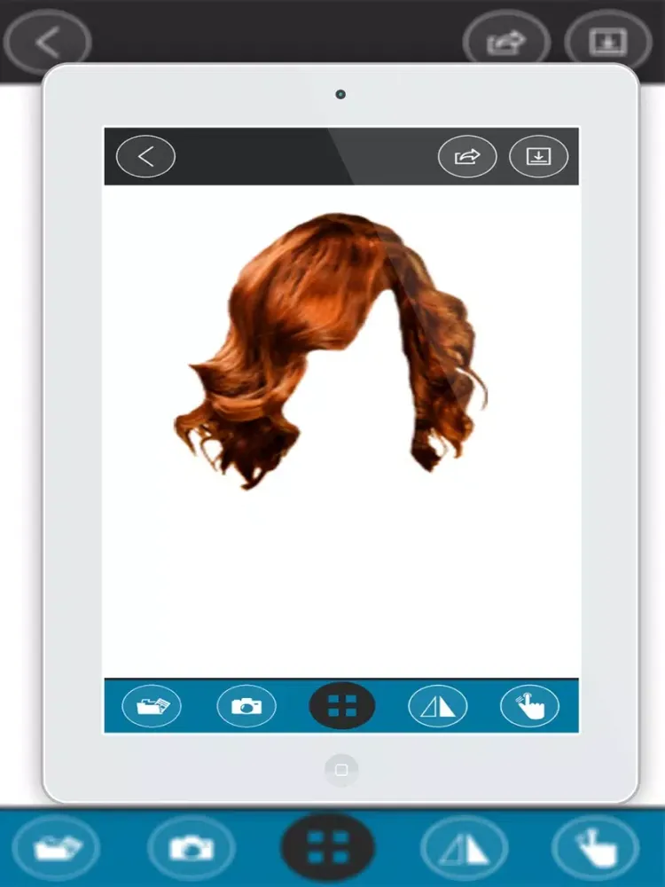 Salon Chevelure Photo Montage - Hair Style Suit for Woman iPad  سکرین شاٹس