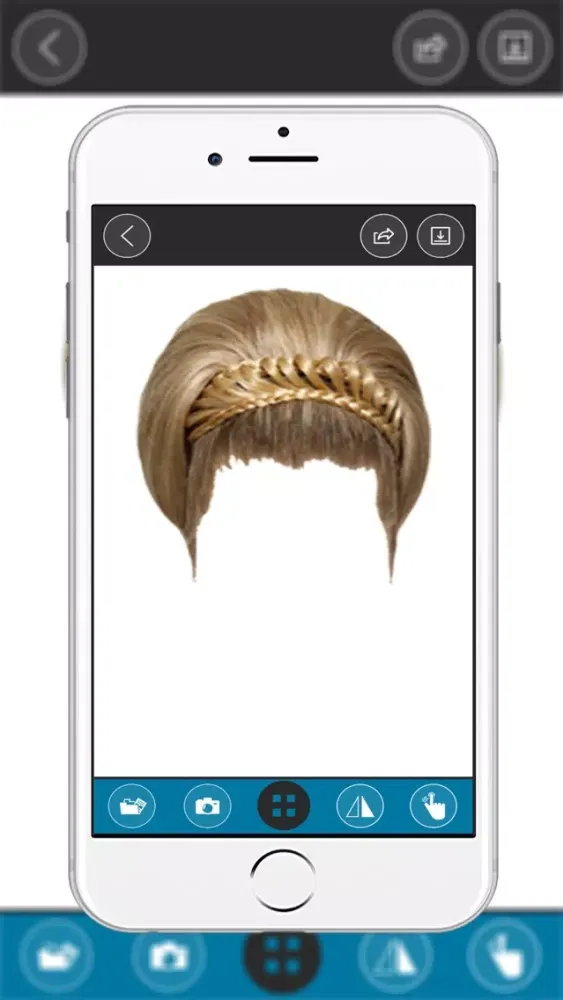 Salon Chevelure Photo Montage - Hair Style Suit for Woman سکرین شاٹس