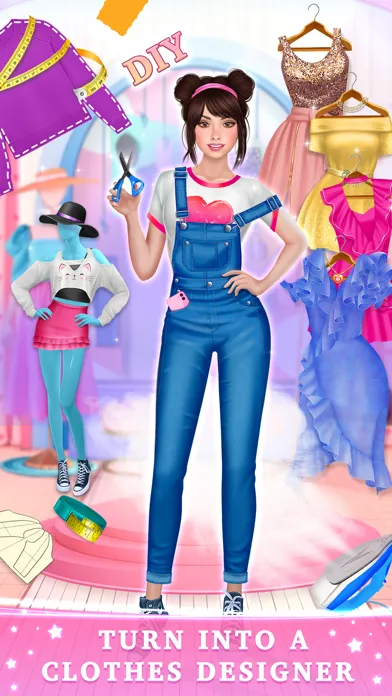 ภาพหน้าจอของ BFF Spa Makeover Dress Up Game