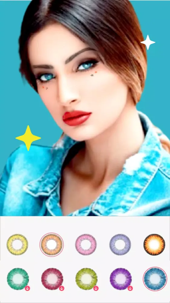 Tangkapan skrin Hairstyle Changer - HairStyle