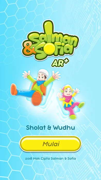 Tangkapan skrin Kartu AR+ 4D Wudhu & Sholat