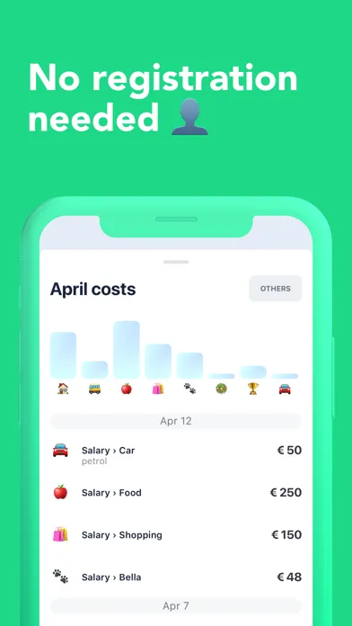 Money2 Budget & Expense track 스크린샷