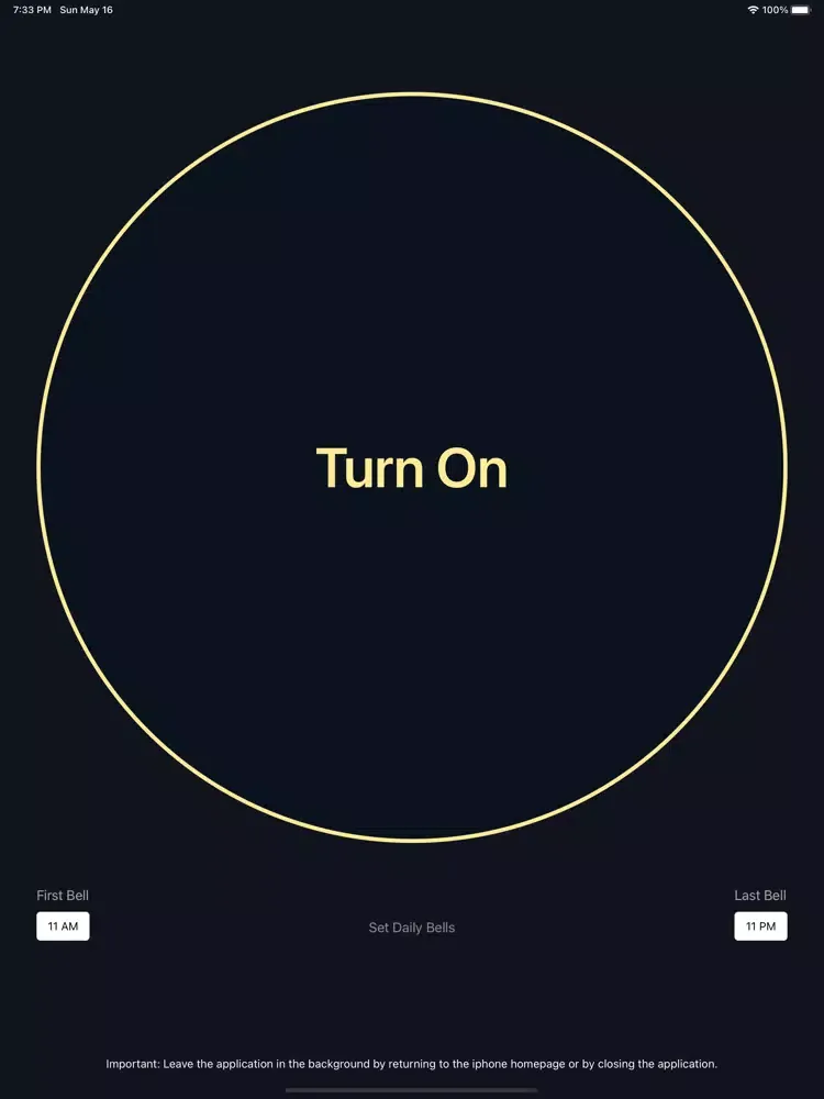 Hourly Bell Tower iPad 應用截圖