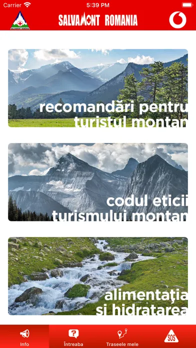 Zrzuty ekranu Salvamont