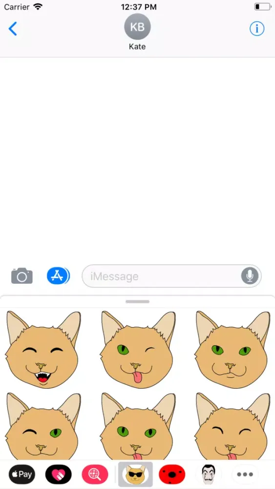 Proud Cat Stickers应用截图